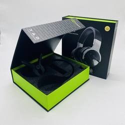 جعبه هدیه هدست بی سیم کارتن جعبه هدیه سفت و سخت قابل تجزیه زیستی