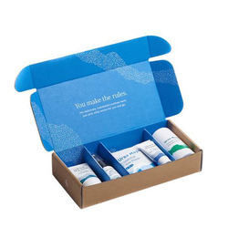 جعبه بسته بندی بطری نوشیدنی Skin Care Rigid Corrugated ISO9001