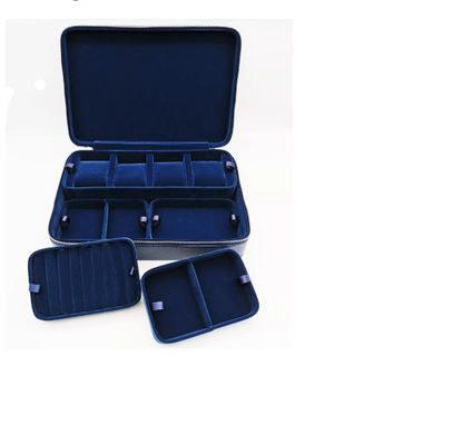 جعبه چرمی ODM PU مقوایی جعبه جواهرات مسافرتی قاب ساعت ISO9001