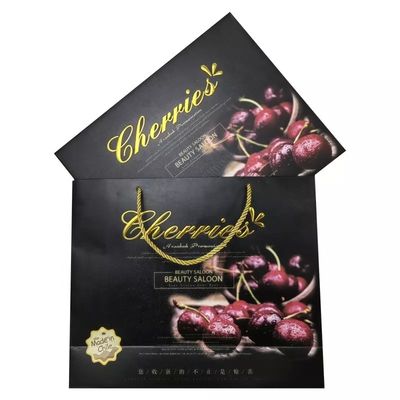 ROYAL بسته بندی میوه جعبه های بسته بندی لوکس راه راه با کیسه