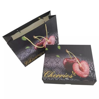 ROYAL بسته بندی میوه جعبه های بسته بندی لوکس راه راه با کیسه