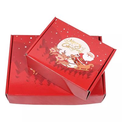 Advent Calendar کریسمس جعبه های هدیه مقوایی چاپ برجسته