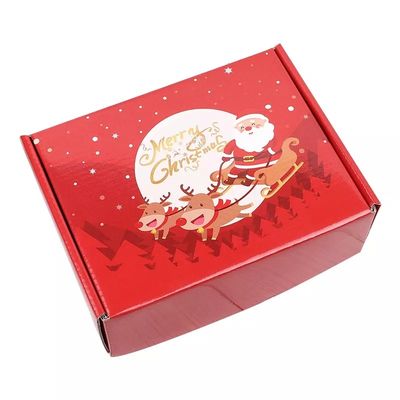 Advent Calendar کریسمس جعبه های هدیه مقوایی چاپ برجسته